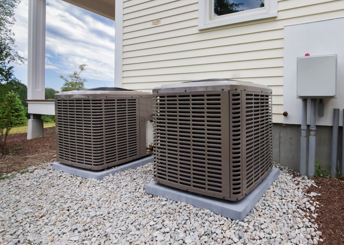 HVAC heating and air conditioning residential units